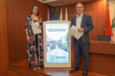 Valena Inicia Requalificacin de la Avenida Dr. Tito Fontes con una Inversin de 190 Mil Euros