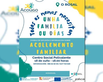 O Rosal fomenta el acogimiento familiar con una charla informativa
