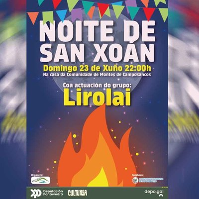 San Juan en Camposancos: Concierto de Lirolai y Celebraciones Tradicionales