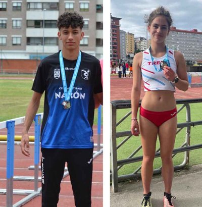 Christian Sierpes y Mara Romeu Representarn a Galicia en el Campeonato de Espaa