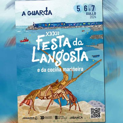 A Guarda se prepara para la XXXII Festa da Langosta con un programa lleno de actividades