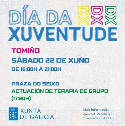 Tomio celebra el Da de la Juventud con actividades y concierto de Terapia de Grupo