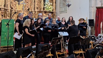  A Guarda celebra el 40 aniversario de su Agrupacin Coral Polifnica con un concierto multitudinario