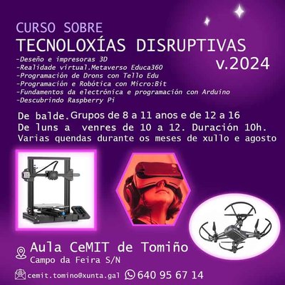 Tomio Ofrece Cursos Gratuitos de 3D, Realidad Virtual y Robtica para Jvenes en el Aula CEMIT