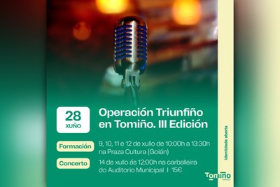 Operacin Triunfio Vuelve a Tomio con Nuevas Oportunidades para Jvenes Talentos Musicales