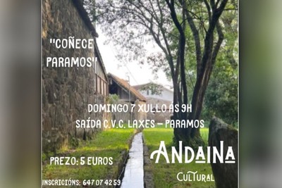 Paramos Invita a Descubrir su `Patrimonio con una Andaina Cultural