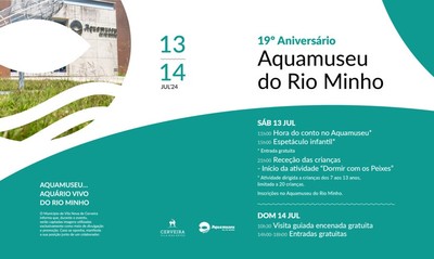 Celebracin Familiar en el 19 Aniversario del Aquamuseu del Ro Minho
