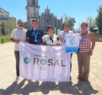 xito Deportivo en O Rosal: Iker Rodrguez, Nuevo Campen Gallego Junior de Ciclismo
