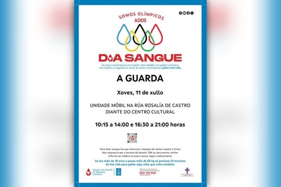 ADOS instala su unidad mvil de donacin en A Guarda este jueves