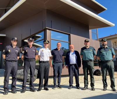 Abel Losada Subraya la Transformacin de Tui con la Apertura del Moderno Centro de Cooperacin Policial y Aduaneira