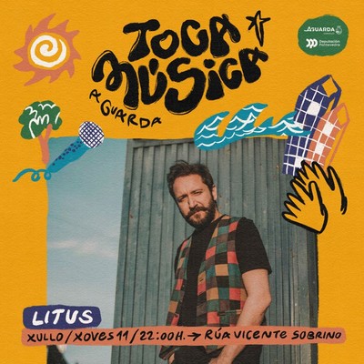Litus Trae su Espectculo  ME VOY DE RUMBA, ME VOY DE FIESTA a A Guarda