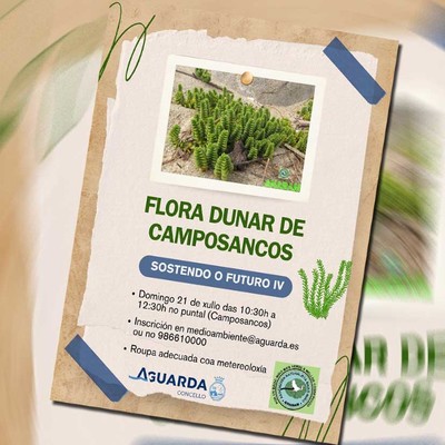 Actividad ambiental en A Guarda: Exploracin de la flora dunar de Camposancos