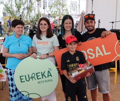 xito en el Rosal: Ms de 200 personas disfrutan del Eureka Reto Rural entre vias y viedos