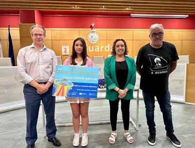 Laura Santos Gana el Concurso Infantil de Diseo del Cartel de la Fiesta del Pez Espada