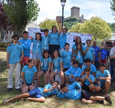 Los Teixugos dominan la III Copa Gallega de Promocin de Sllom en Monforte con ocho medallas