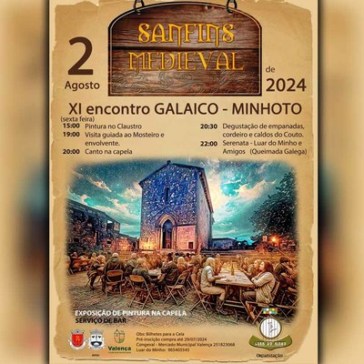 XI Encontro Galaico Minhoto: Sanfins Medieval Invita a una Experiencia nica en Valena