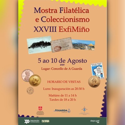 A Guarda Celebra 100 Aos del Va Crucis con una Muestra de Filatelia y Coleccionismo