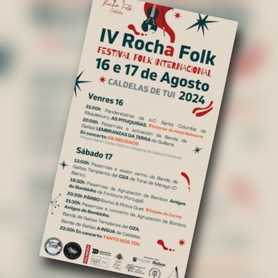Caldelas de Tui se Prepara para el IV Festival Rocha Folk Internacional 2024
