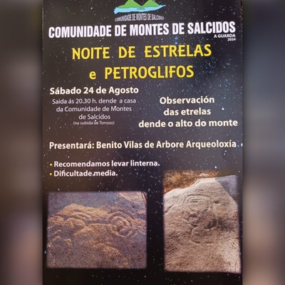 Noche de estrellas y petroglifos: una experiencia arqueolgica en A Guarda