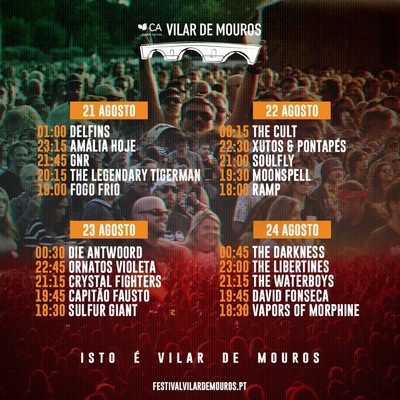 El Festival C.A. Vilar de Mouros 2024 regresa con cuatro das de msica, incluyendo una jornada gratuita dedicada a artistas portugueses