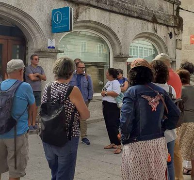 El ciclo -Coece o noso patrimonio- concluye con la visita sobre la evolucin urbana de Tui