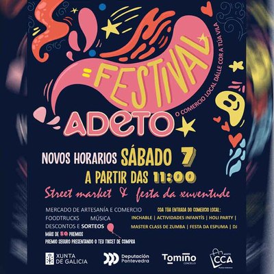 Festival ADETO en Tomio ajusta sus horarios por lluvia: Actividades concentradas el sbado 7 de septiembre