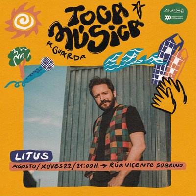 Concierto de Litus este 22 de agosto en A Guarda: Disfruta de la mejor rumba en el ciclo TocaMsica