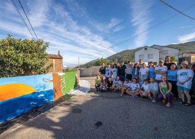 Oia Acoge un Campo de Voluntariado para Conservar el Patrimonio del Camino Portugus