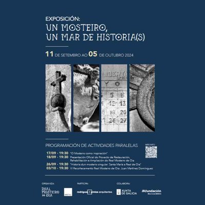 El Real Mosteiro de Oia protagoniza la exposicin -Un Mosteiro, un Mar de Historia(s)- en la sede Afundacin Vigo
