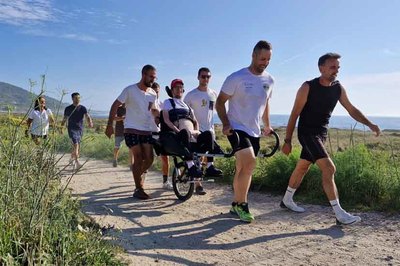 O Rosal impulsa la accesibilidad en el deporte con la Jolette para la 15K Atlntico
