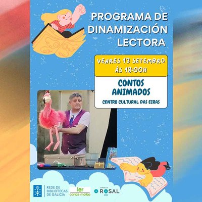 As Eiras se prepara para una tarde mgica con los -Contos animados-