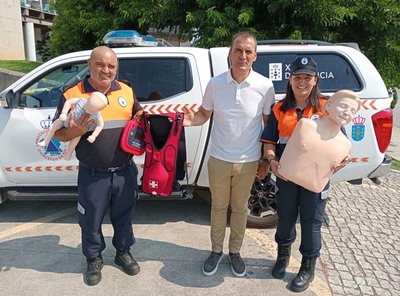 Nuevo Equipamiento en Tui: Manequines y Desfibriladores para Cursos de Primeros Auxilios