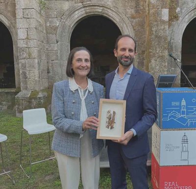 El Real Monasterio de Oia, eje de una conferencia magistral en la Sede de Afundacin