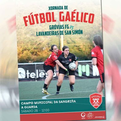 A Guarda acoge este sbado un emocionante partido de ftbol galico entre Grvias FG y Lavandeiras de San Simn