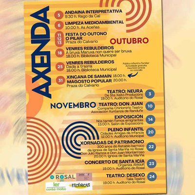 El Rosal presenta su programacin de otoo con eventos para toda la familia