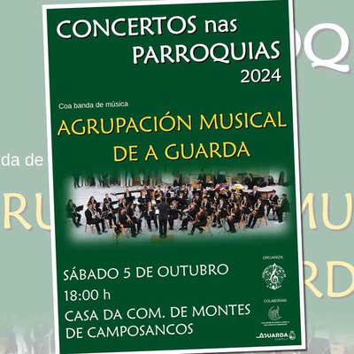 La Agrupacin Musical da Guarda lleva su msica a las parroquias: prximo concierto en Camposancos