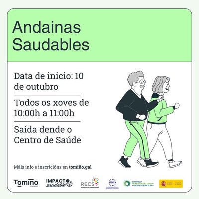Las -Andainas Saudables- llegan a Tomio: una propuesta para mejorar la salud a travs del deporte