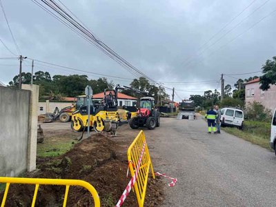 Mejoras en O Rosal: se licita la reforma del Camio Estrada da Pousa con un presupuesto de 51.000 euros