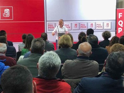 El PSdeG-PSOE acusa a la Xunta de -irresponsabilidad- por no cancelar la jornada lectiva pese a la alerta roja