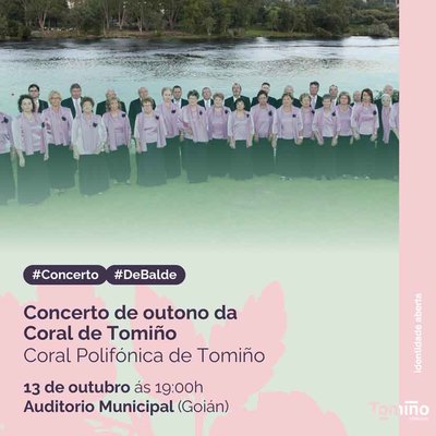 La Coral Polifnica de Tomio protagoniza un recital otoal en Goin