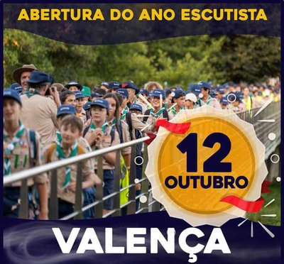 Valena acoge a 1.200 scouts en la apertura del Ao Escutista del Alto Minho 2024/25