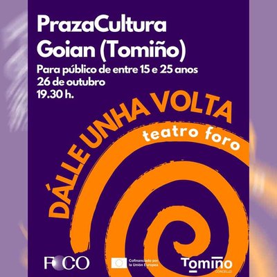 Teatro y reflexin en Tomio: El Foro Novo del Baixo Mio invita a los jvenes a repensar el futuro local