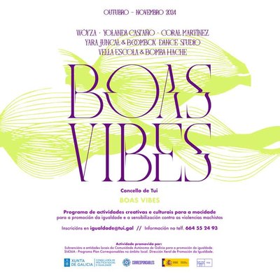 Boas Vibes: msica, skate y poesa para concienciar sobre igualdad en Tui