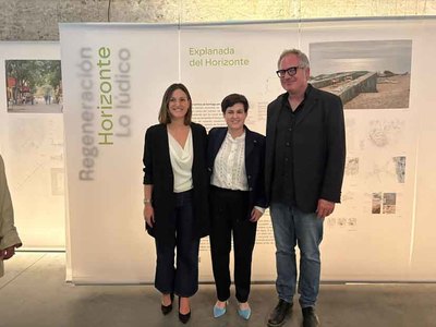 La Explanada do Horizonte del Rosal, seleccionada en la exposicin -De puertas afuera- del Ministerio de Urbanismo