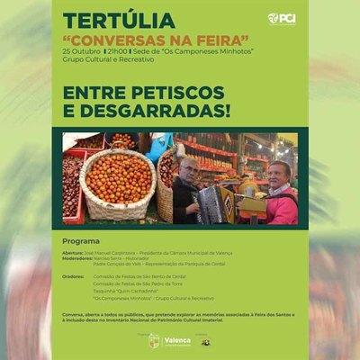 Tradicin y gastronoma en la segunda edicin de -Conversas na Feira- en Valena