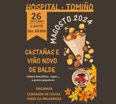 Tomio celebra la Festa do Magosto el prximo 26 de octubre en el Torreiro de Hospital