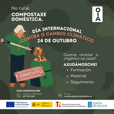 El Concello de Oia impulsa el compostaje domstica como accin clave contra el cambio climtico