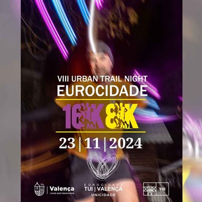 La carrera Urban Trail Night Eurocidade Valena-Tui regresa el 23 de noviembre con ms de 500 participantes