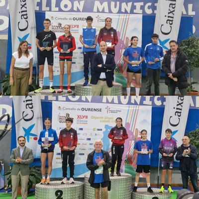 Paula Rocha y Alba Vasconcellos se llevan el oro; Sergio Silva plata en la Carrera Popular de San Martio