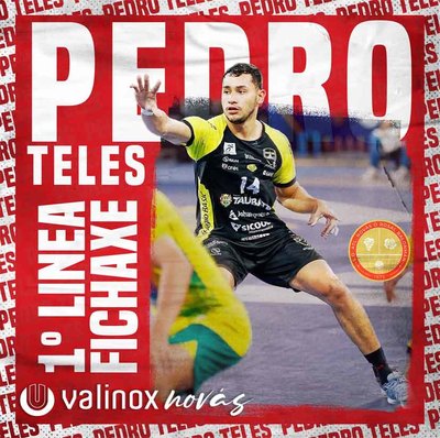 Valinox Novs incorpora al prometedor Pedro Teles para reforzar su equipo